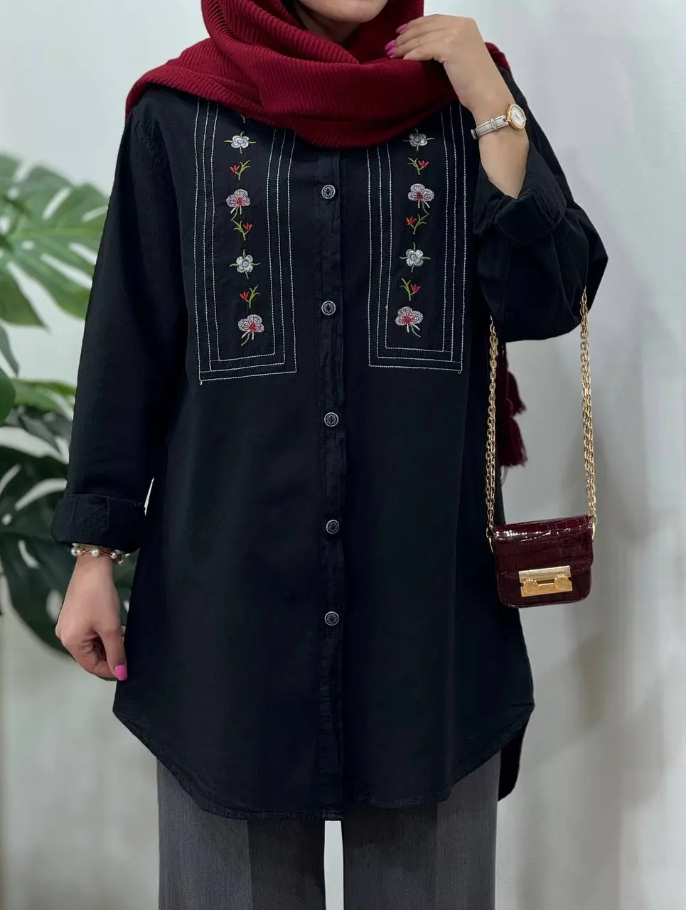 مانتو گلدوزی مارینا 2